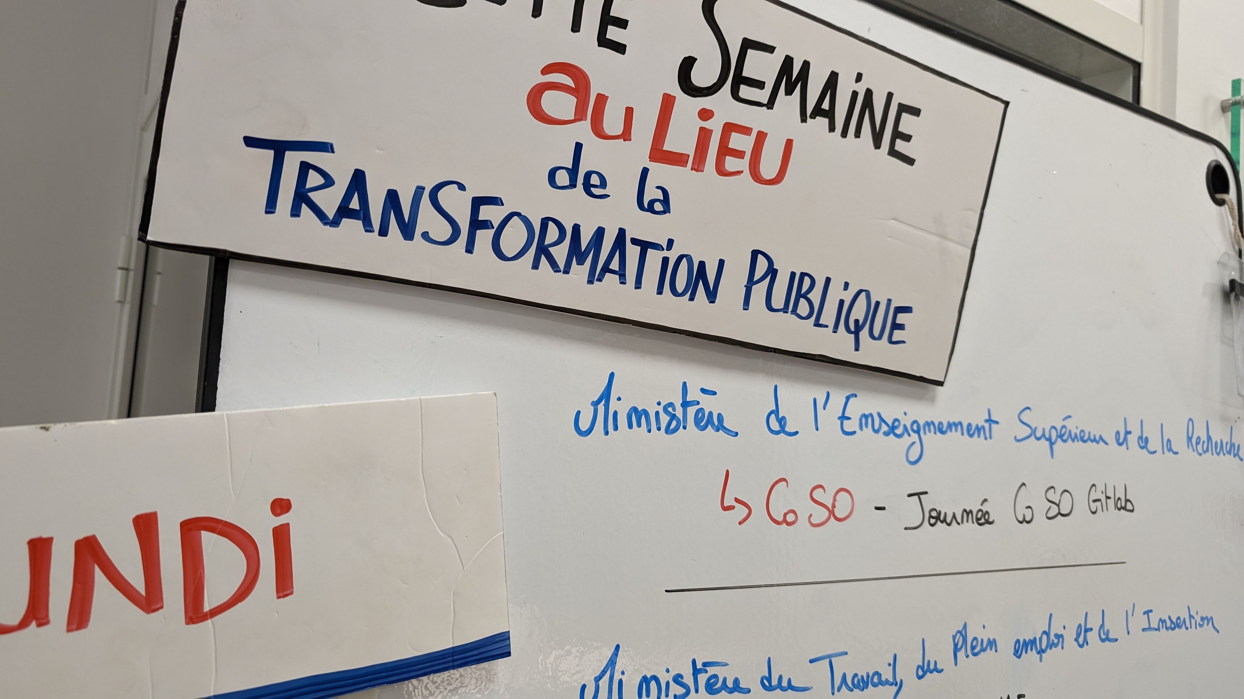 Agenda du Lieu de la Transformation Publique